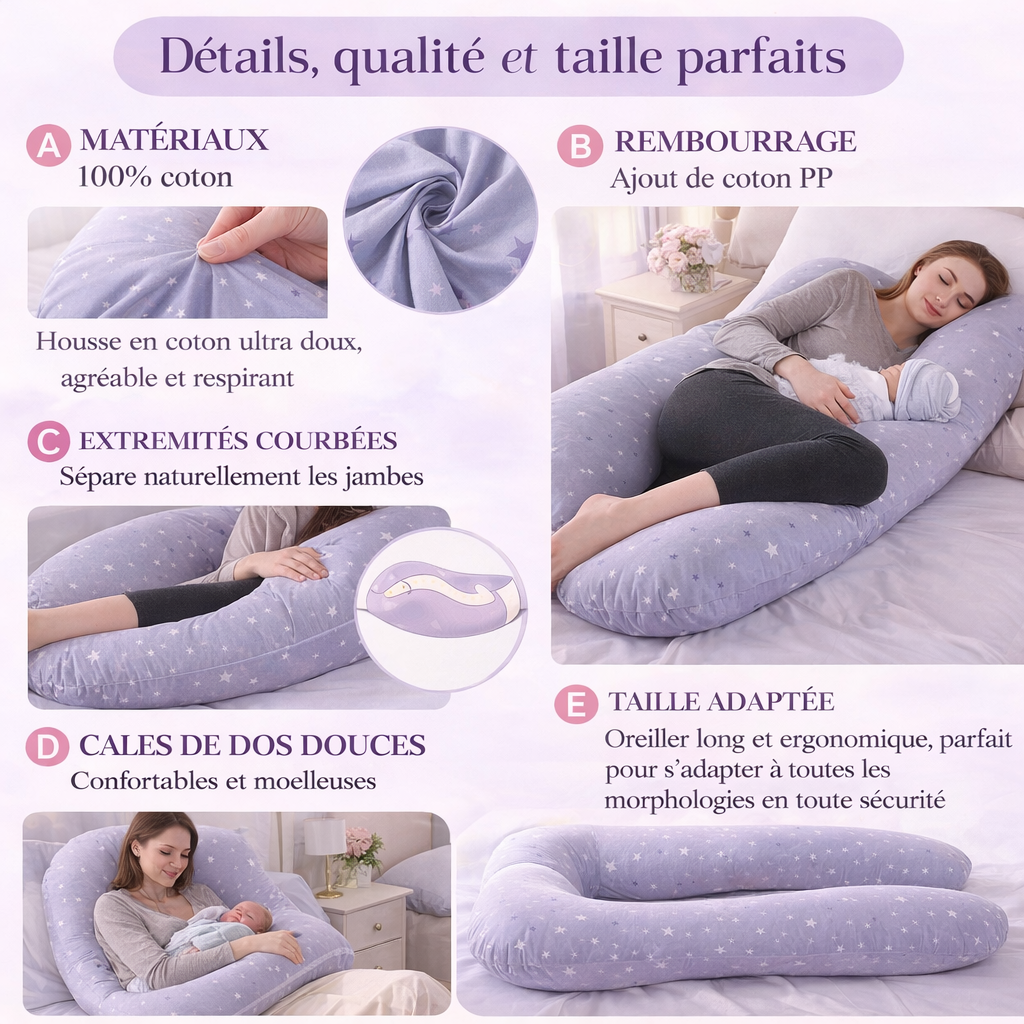 Sloom Bump — Oreiller de grossesse