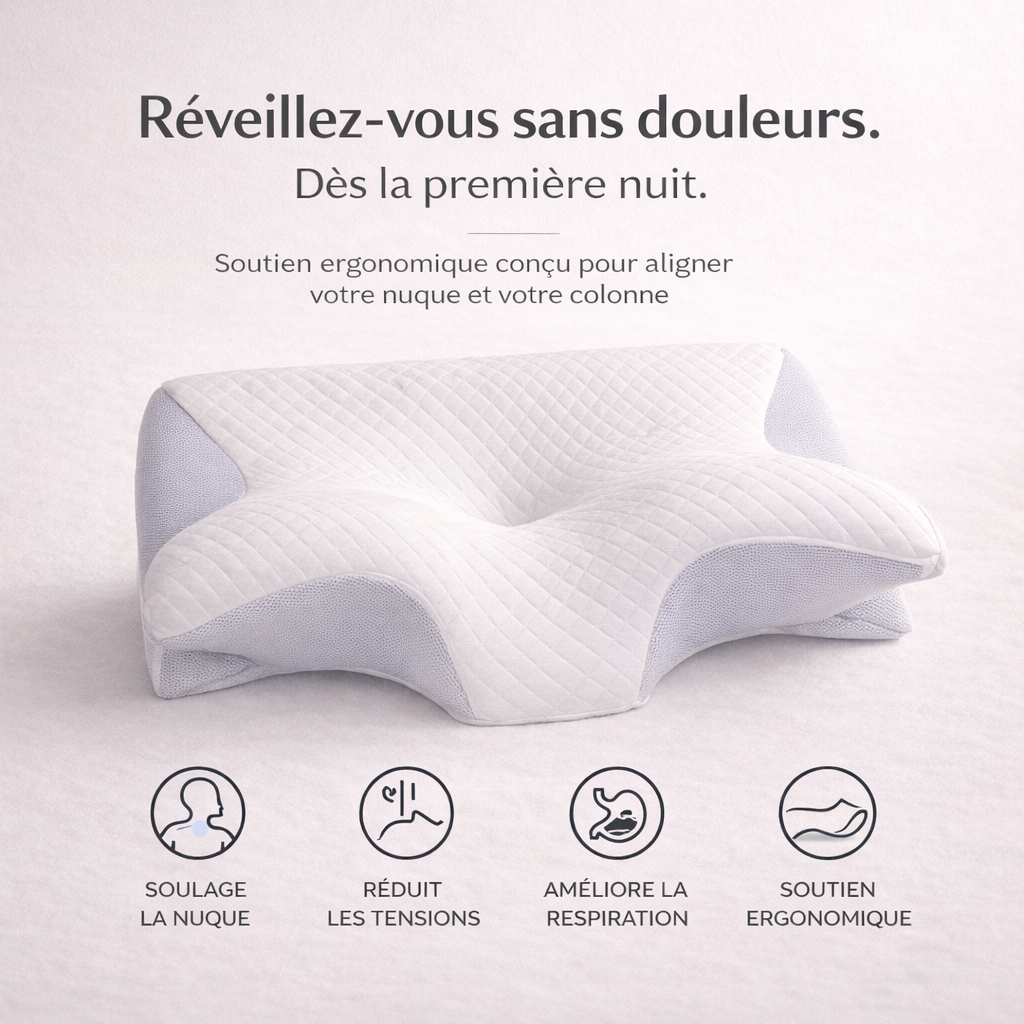 Sloom Pillow — L'oreiller qui répare votre sommeil