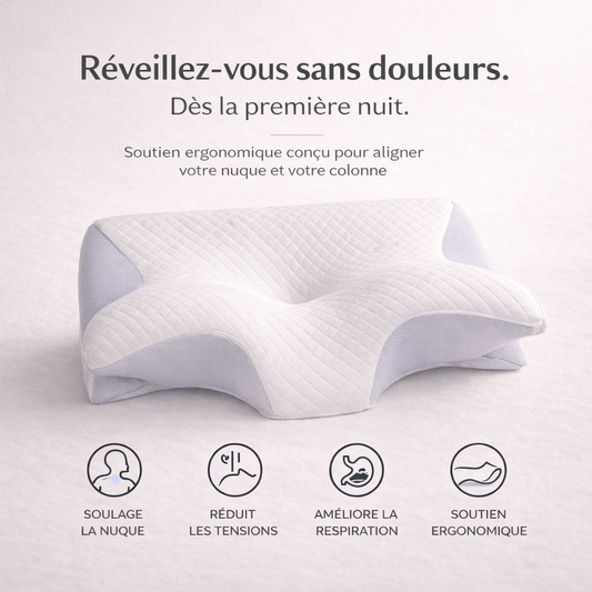 Sloom Pillow — L'oreiller qui répare votre sommeil